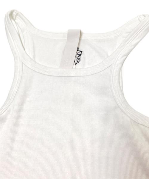 CHROME HEARTS（クロムハーツ）CHROME HEARTS (クロムハーツ) リブタンクトップ ホワイト サイズ:XSの古着・服飾アイテム