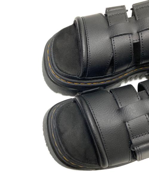 Dr.Martens（ドクターマーチン）Dr.Martens (ドクターマーチン) MATTISON 3S SLIDE SANDAL ブラック サイズ:US:6 Lの古着・服飾アイテム