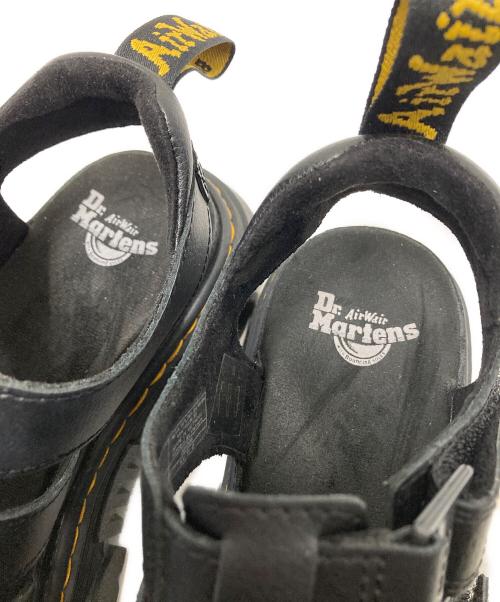 Dr.Martens（ドクターマーチン）Dr.Martens (ドクターマーチン) MATTISON 3S SLIDE SANDAL ブラック サイズ:US:6 Lの古着・服飾アイテム