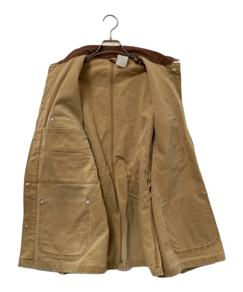 CarHartt（カーハート）CarHartt (カーハート) カバーオール ベージュ×ブラウン サイズ:46の古着・服飾アイテム
