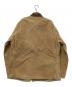 CarHartt (カーハート) カバーオール ベージュ×ブラウン サイズ:46：17000円