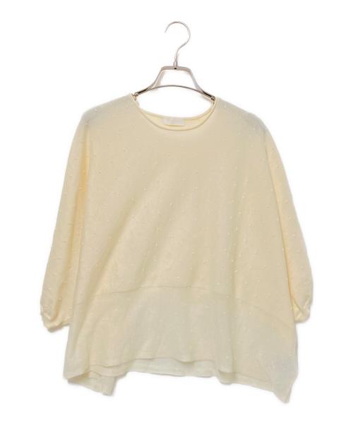 BALLSEY（ボールジィ）BALLSEY (ボールジィ) シアードット ワイドプルオーバー アイボリー サイズ:Sの古着・服飾アイテム