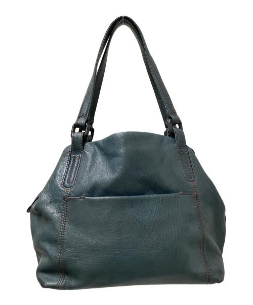genten（ゲンテン）genten (ゲンテン) ゴートレザーハンドバッグ オリーブ サイズ:下記参照の古着・服飾アイテム