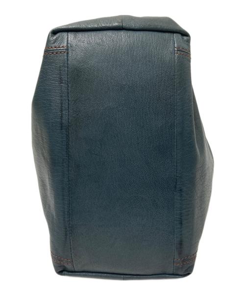genten（ゲンテン）genten (ゲンテン) ゴートレザーハンドバッグ オリーブ サイズ:下記参照の古着・服飾アイテム
