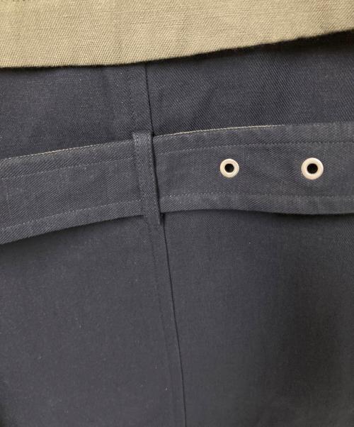 3.1 phillip lim（スリーワンフィリップリム）3.1 phillip lim (スリーワンフィリップリム) ブロックカラー トレンチコート ネイビー×オリーブ サイズ:XSの古着・服飾アイテム