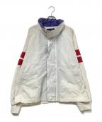 NAUTICAノーティカ）の古着「90s セーリングジャケット」｜レッド×ホワイト