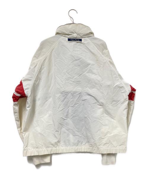 NAUTICA（ノーティカ）NAUTICA (ノーティカ) 90s セーリングジャケット レッド×ホワイト サイズ:Mの古着・服飾アイテム