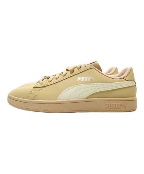 PUMA（プーマ）PUMA (プーマ) ローカットスニーカー ベージュ サイズ:26.5㎝の古着・服飾アイテム