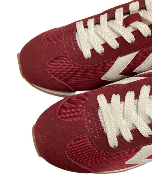 hummel（ヒュンメル）hummel (ヒュンメル) ローカットスニーカー ピンク×ボルドー サイズ:27.０cm 未使用品の古着・服飾アイテム