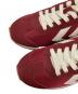 中古・古着 hummel (ヒュンメル) ローカットスニーカー ピンク×ボルドー サイズ:27.０cm 未使用品：7000円