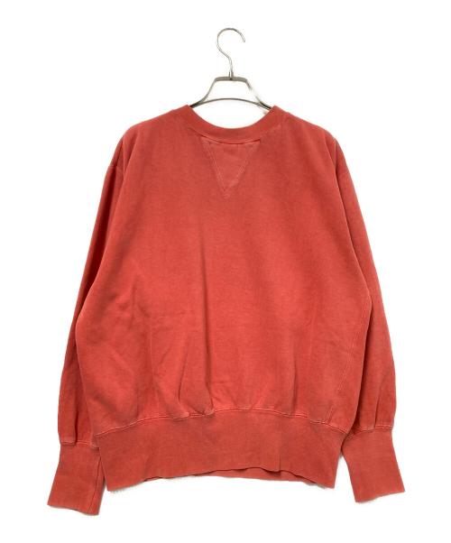 P.M.C（ピーエムシー）P.M.C (ピーエムシー) 両Vスウェット オレンジ サイズ:Mの古着・服飾アイテム