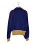 KENNINGTON (ケニントン) 70s切替レーヨンシャツ ベージュ×ネイビー サイズ:M：11000円