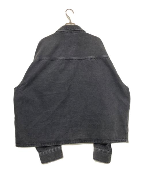 Calvin Klein（カルバンクライン）Calvin Klein (カルバンクライン) デニムジャケット グレー サイズ:Mの古着・服飾アイテム