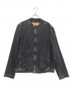 DIESELディーゼル）の古着「D-GLORY Denim Jacket」｜ブラック