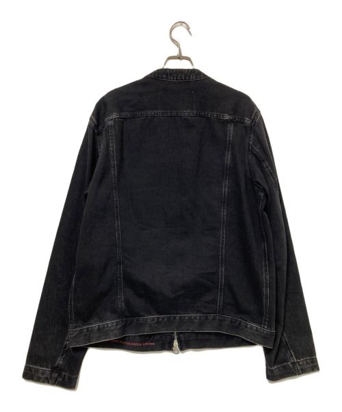 DIESEL（ディーゼル）DIESEL (ディーゼル) D-GLORY Denim Jacket ブラック サイズ:Mの古着・服飾アイテム