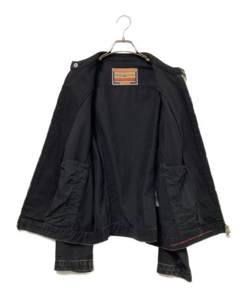DIESEL（ディーゼル）DIESEL (ディーゼル) D-GLORY Denim Jacket ブラック サイズ:Mの古着・服飾アイテム