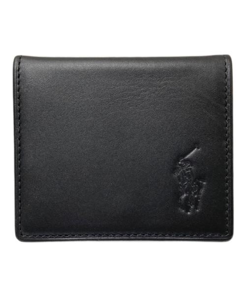 POLO RALPH LAUREN（ポロ・ラルフローレン）POLO RALPH LAUREN (ポロ・ラルフローレン) BOX型レザーコインケース ブラック サイズ:下記参照の古着・服飾アイテム
