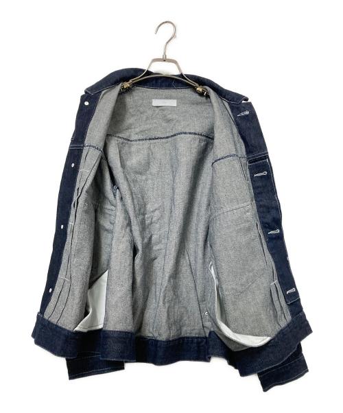 WYM LIDNM（ウィム バイ リドム）WYM LIDNM (ウィム バイ リドム) HEAVY OZ WIDE DENIM SET-UP インディゴ サイズ:Sの古着・服飾アイテム