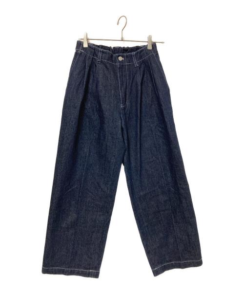 WYM LIDNM（ウィム バイ リドム）WYM LIDNM (ウィム バイ リドム) HEAVY OZ WIDE DENIM SET-UP インディゴ サイズ:Sの古着・服飾アイテム