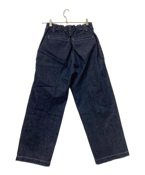 WYM LIDNM（ウィム バイ リドム）WYM LIDNM (ウィム バイ リドム) HEAVY OZ WIDE DENIM SET-UP インディゴ サイズ:Sの古着・服飾アイテム