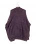 HARE (ハレ) ロングシャギーニットカーディガン パープル サイズ:M 未使用品：4000円