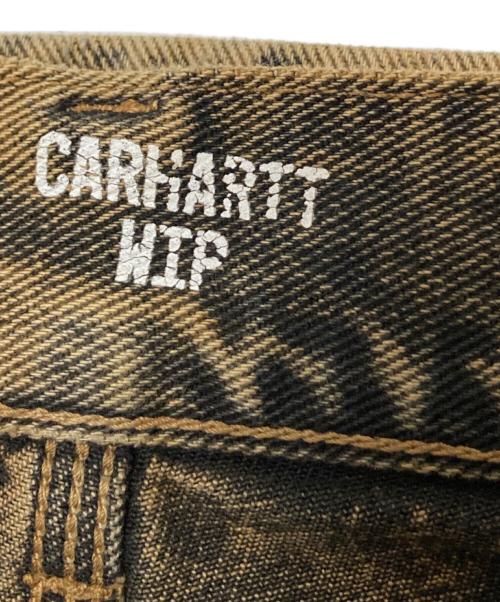Carhartt WIP（カーハート ワーク イン プログレス）Carhartt WIP (カーハート ワーク イン プログレス) シングルニー ケミカルウォッシュペインターパンツ ベージュ サイズ:30の古着・服飾アイテム