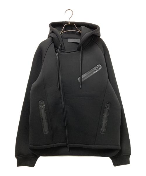 H&M（エイチアンドエム）H&M (エイチアンドエム) ALEXANDER WANG (アレキサンダー・ワン) ダンボールニットプルオーバーパーカー ブラック サイズ:Mの古着・服飾アイテム