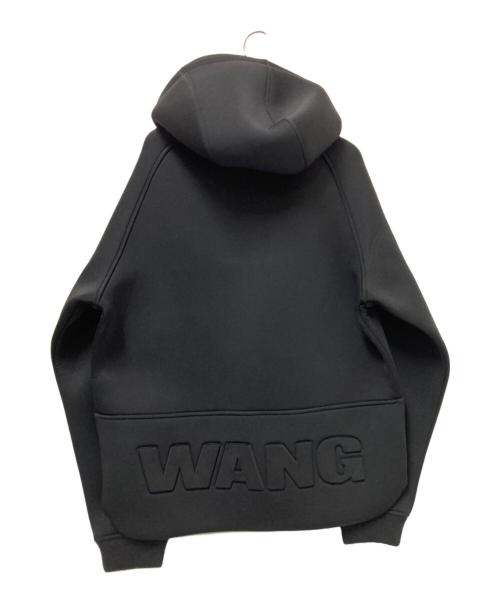 H&M（エイチアンドエム）H&M (エイチアンドエム) ALEXANDER WANG (アレキサンダー・ワン) ダンボールニットプルオーバーパーカー ブラック サイズ:Mの古着・服飾アイテム