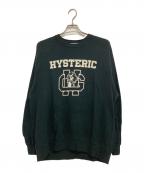 Hysteric Glamourヒステリックグラマー）の古着「H SCHOOL スウェット」｜ブラック
