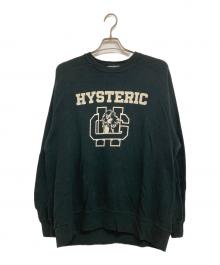 Hysteric Glamour（ヒステリックグラマー）の古着「H SCHOOL スウェット」｜ブラック