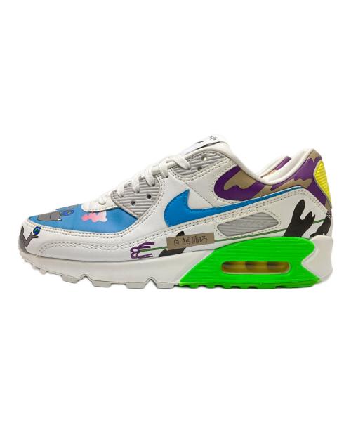 NIKE（ナイキ）NIKE (ナイキ) RUOHAN WANG (ローハンワン) ローカットスニーカー ブルー×ホワイト サイズ:28.0cm 未使用品の古着・服飾アイテム