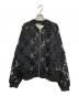 Manic Monday（マニック マンデー）の古着「LOWER MESH BLOUSON」｜ブラック