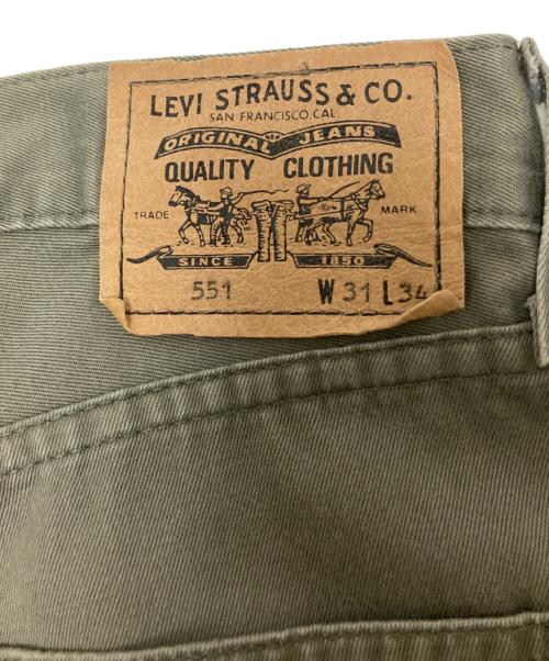 LEVI'S（リーバイス）LEVI'S (リーバイス) 90s551チノパン グリーン サイズ:W31×L34の古着・服飾アイテム