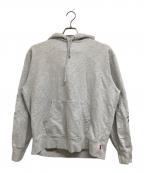 SUPREMEシュプリーム）の古着「Guardian Hooded Sweatshirt」｜ブルー×ホワイト