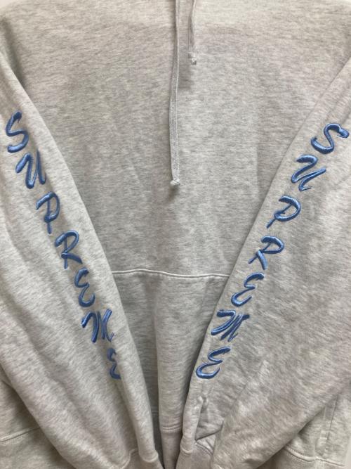SUPREME（シュプリーム）SUPREME (シュプリーム) Guardian Hooded Sweatshirt ブルー×ホワイト サイズ:Sの古着・服飾アイテム