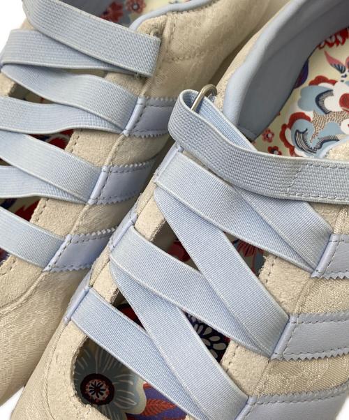 adidas（アディダス）adidas (アディダス) TOKYO MJ X LIBERTY LONDON SHOES アイボリー×ブルー サイズ:28.０cmの古着・服飾アイテム