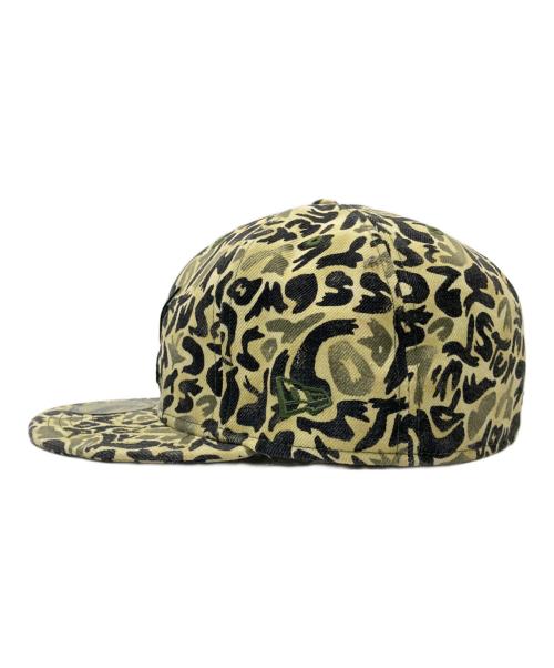 New Era（ニューエラ）New Era (ニューエラ) stussy (ステューシー) スカル刺繍カモフラキャップ ベージュ×ブラック サイズ:下記参照の古着・服飾アイテム