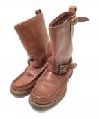 RUSSELL MOCCASINラッセルモカシン）の古着「ノックアバウトブーツ」｜ブラウン