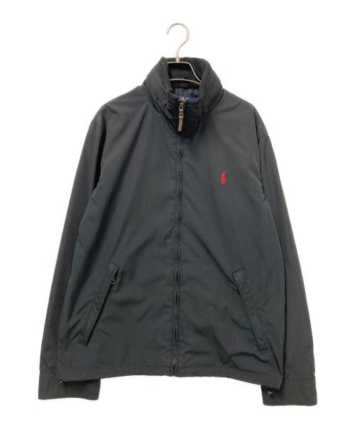 POLO RALPH LAUREN（ポロ・ラルフローレン）POLO RALPH LAUREN (ポロ・ラルフローレン) スタンドネックジャケット ブラック サイズ:Mの古着・服飾アイテム