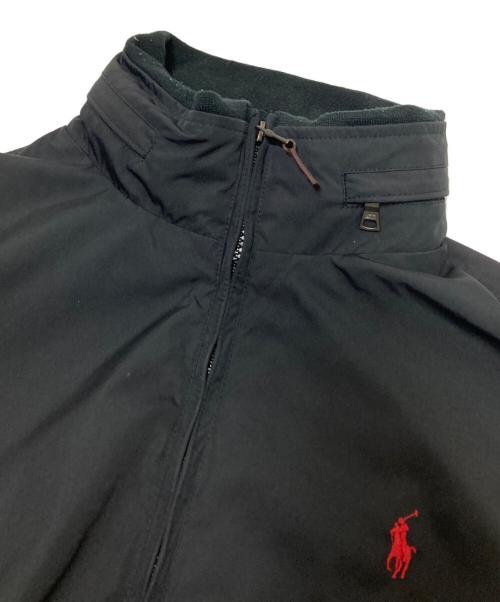 POLO RALPH LAUREN（ポロ・ラルフローレン）POLO RALPH LAUREN (ポロ・ラルフローレン) スタンドネックジャケット ブラック サイズ:Mの古着・服飾アイテム