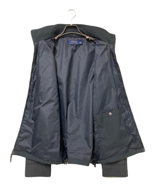 POLO RALPH LAUREN（ポロ・ラルフローレン）POLO RALPH LAUREN (ポロ・ラルフローレン) スタンドネックジャケット ブラック サイズ:Mの古着・服飾アイテム