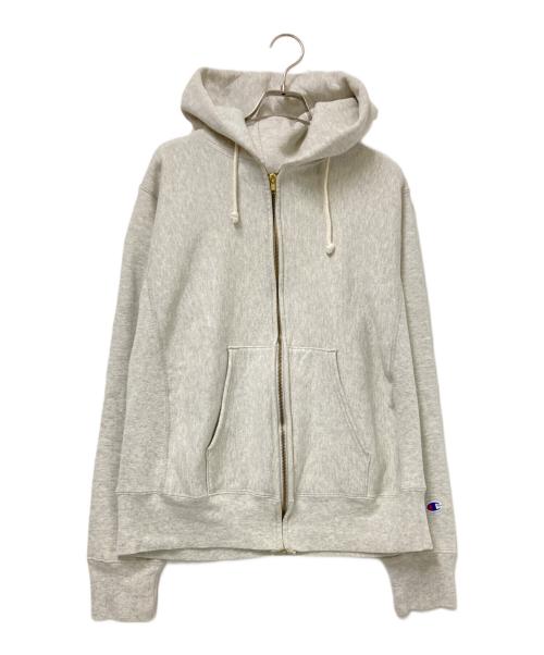 Champion（チャンピオン）Champion (チャンピオン) REVERSE WEAVEジップパーカー グレー サイズ:Lの古着・服飾アイテム