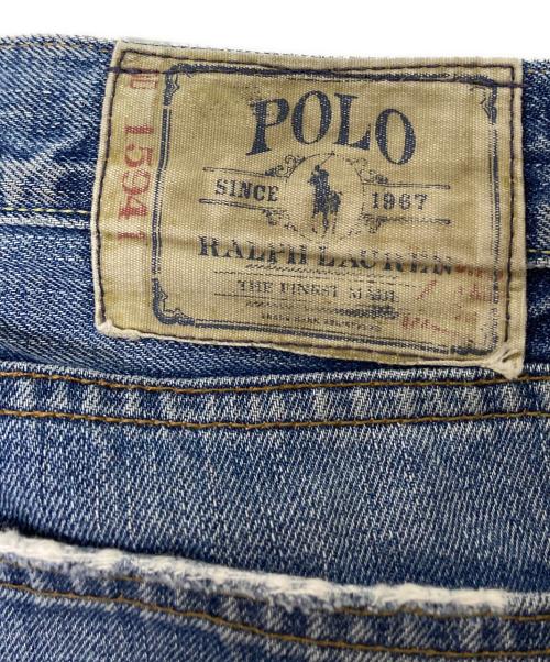 POLO RALPH LAUREN（ポロ・ラルフローレン）POLO RALPH LAUREN (ポロ・ラルフローレン) デニムパンツ インディゴ サイズ:W35×L32の古着・服飾アイテム