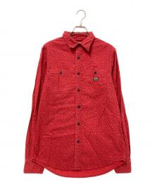 Denim & Supply Ralph Lauren（デニム＆サプライ ラルフローレン）の古着「柄シャツ」｜ブラック×レッド