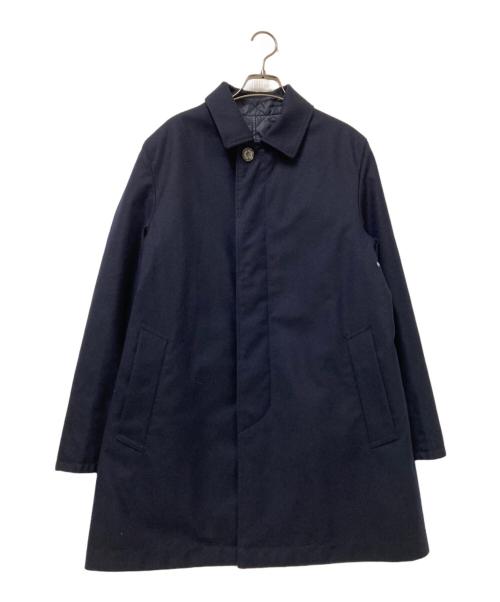 MACKINTOSH PHILOSOPHY（マッキントッシュ フィロソフィー）MACKINTOSH PHILOSOPHY (マッキントッシュ フィロソフィー) ステンカラーコート ネイビー サイズ:38の古着・服飾アイテム