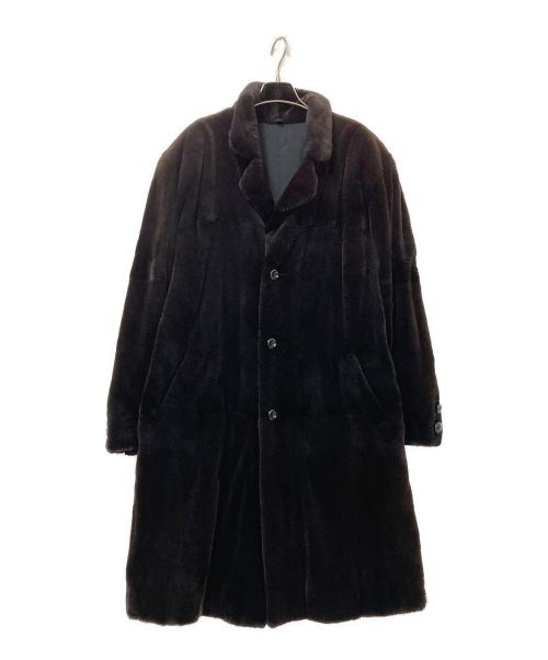 USED（ユーズド）USED (ユーズド) ファーコート ブラウン サイズ:XLの古着・服飾アイテム
