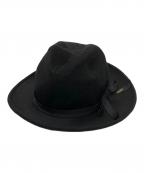 BORSALINO×Y's for menボルサリーノ×ワイズフォーメン）の古着「ハット」｜ブラック