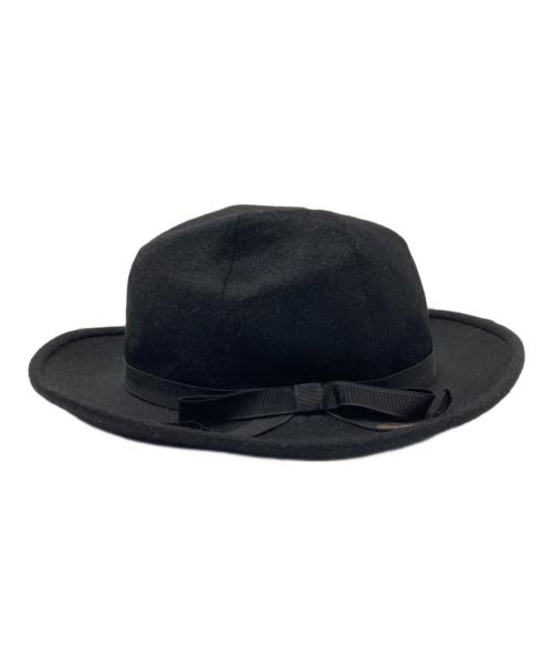 BORSALINO（ボルサリーノ）BORSALINO (ボルサリーノ) Y's for men (ワイズフォーメン) ハット ブラック サイズ:イタリアの古着・服飾アイテム