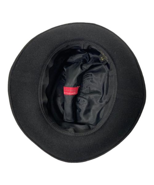 BORSALINO（ボルサリーノ）BORSALINO (ボルサリーノ) Y's for men (ワイズフォーメン) ハット ブラック サイズ:イタリアの古着・服飾アイテム