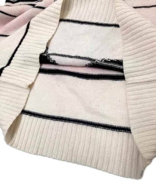 MARNI（マルニ）MARNI (マルニ) ダンスバニーニット レッド×ホワイト サイズ:42の古着・服飾アイテム
